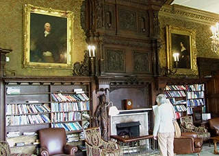 The Library in Wiston House
